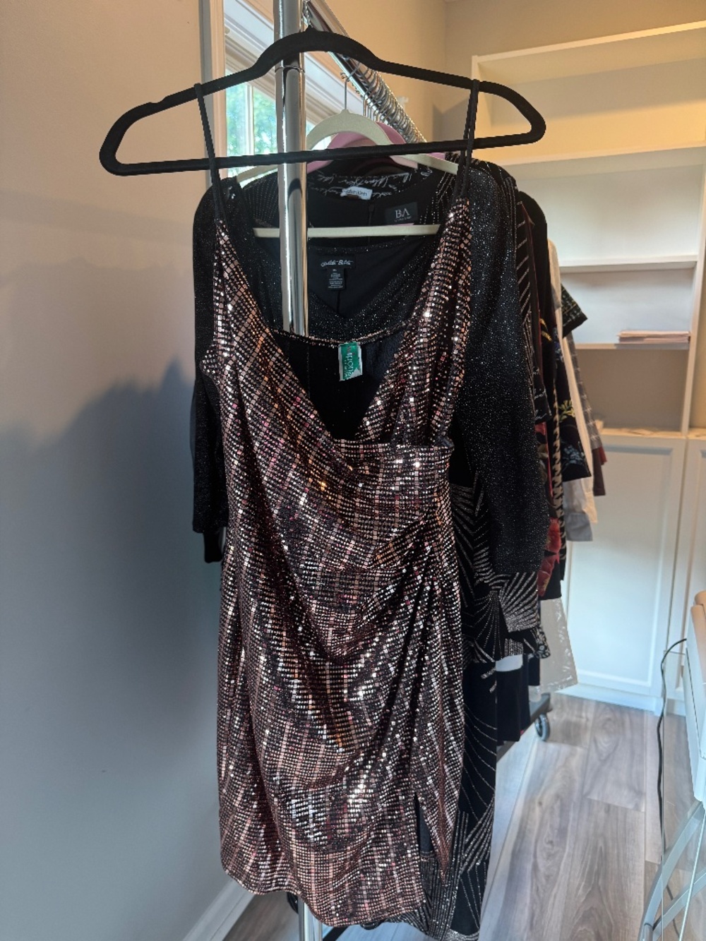 Sexy Glam Dress Ipona Collection Stretchy- Size XL